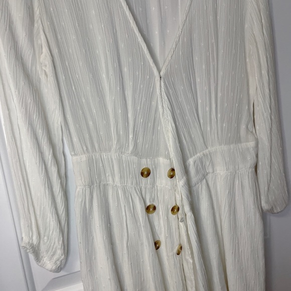 White Boho Dress - Picture 3 of 3